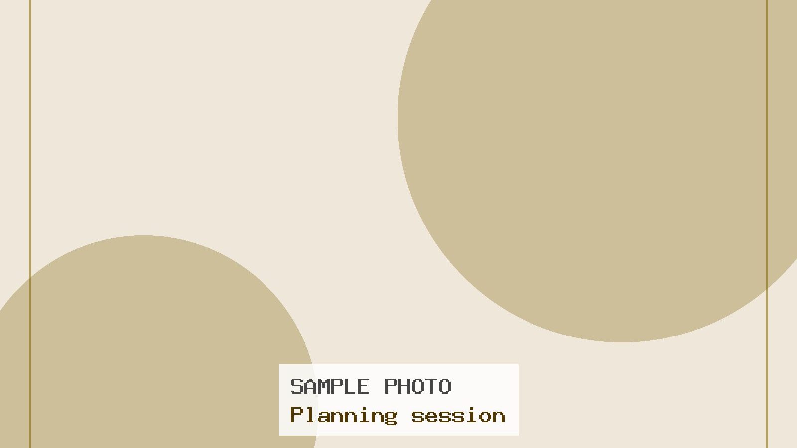 Sample photo: Planning session